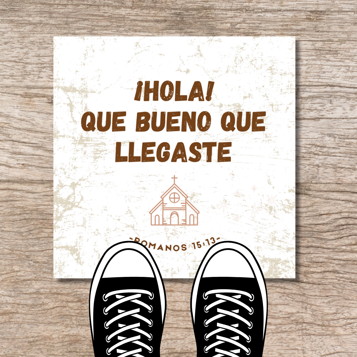 Stickers para Piso - Floor Stickers - Café